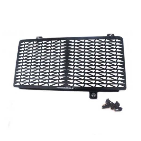 Pyramid Plastics Pyramid radiator guard | matte black | kawasaki er-6f 2006>current
